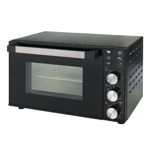 DCG MBN35 Forno Elettrico Ventilato 35L 230° Max Acciaio Inox Nero