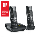 Gigaset COMFORT 550A duo Telefono cordless analogico/DECT Identificatore di chiamata Nero