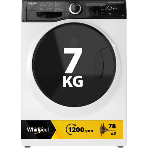 Whirlpool WSB 725 D IT Lavatrice 45Cm 1200g 7Kg Classe B Inverter Vapore