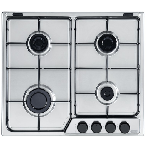 DeLonghi FFA 46 ASV piano cottura Acciaio inox Da incasso 60cm Gas 4 Fornelli