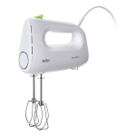 Braun HM 1100 5 White Sbattitore manuale 450 W Bianco