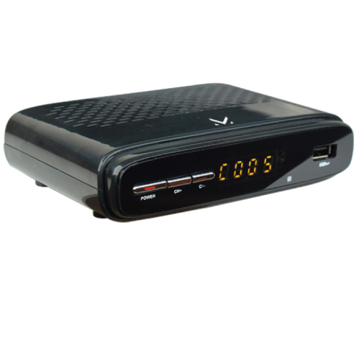 New Majestic DEC-675 HD USB Decoder Digital Terrestre Nero HDMI Scart