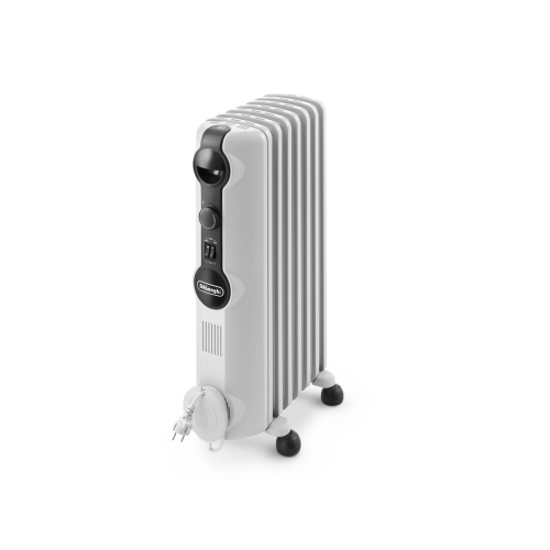 DeLonghi TRRS 0715 stufetta elettrica Interno Bianco 1500 W Riscaldatore ambiente elettrico a olio