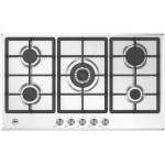 Bertazzoni La Germania P905CLAGXV piano cottura Acciaio inox Da incasso 90 cm Gas 5 Fornelli
