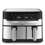 Moulinex EZ905D Friggitrice Ad Aria e Griglia 8,3Lt Doppio Cestello 8 Programmi 