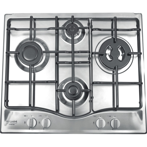 Hotpoint Ariston PCN 642 T/IX/HAR Piano cottura a gas 60CM 4 Fuochi Inox