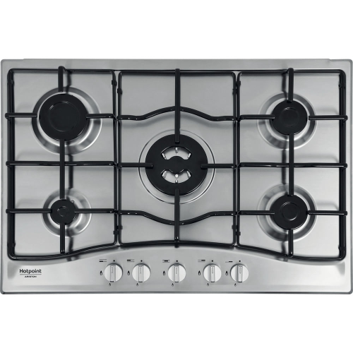 Hotpoint Ariston PCN752T/IX/HAR Piano Cottura A Gas 75CM 5 Fuochi Inox