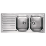 Elleci Sky 500 Lavello montato su piano Rettangolare Acciaio inox