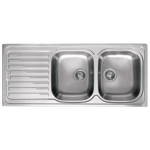 Elleci Sky 500 Lavello montato su piano Rettangolare Acciaio inox