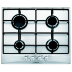 Glem Gas GT64IX piano cottura Acciaio inox Da incasso 60 cm 4 Fornelli