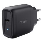 Trust Maxo Caricatore Da Muro 45W USB-C Nero Alimentatore universale notebook/tablet/smartphone