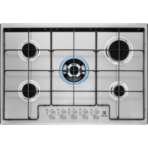 Electrolux EGS7534X Piano cottura 75Cm 5 Fuochi Inox