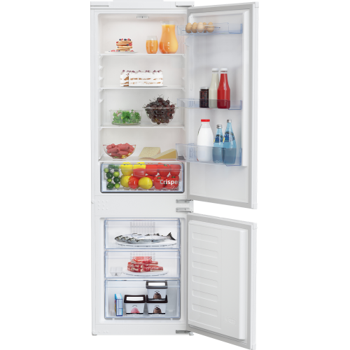 Beko BCSA285K4SN1 frigorifero combinato da incasso 271Lt Classe E Bianco