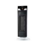 Imetec Eco Ceramic, Termoventilatore, Stufetta elettrica, Tecnologia ceramica, Basso consumo energetico, Silenzioso, 3 livelli di temperatura, Termostato ambiente