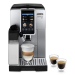 DeLonghi ECAM380.85.SB Dinamica Plus Macchina Automatica per Caffè in Chicchi, 24 bevande one-touch Argento/Nero