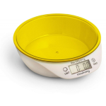 Innoliving INN133Y Bilancia da cucina con ciotola peso massimo 5 Kg Giallo