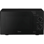 Midea MM20CF2EBK forno a microonde Nero Solo microonde Superficie piana 20Lt 700 W