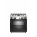 Bertazzoni La Germania S85C61XT/24 cucina Elettrico Gas Acciaio inox 80x50cm 5 fuochi