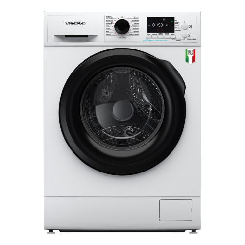 SanGiorgio SLIM -FS714A9 lavatrice Caricamento frontale 7kg 1400 Giri/min Bianco Classe A