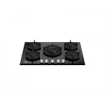 Bertazzoni La Germania P755CLAGGN piano cottura Nero Da incasso Gas 5 Fornelli