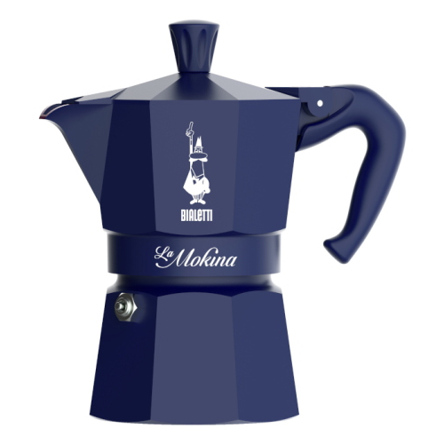 Bialetti 0005411 caffettiera manuale Moka 0,04 L Blu 1 tazza