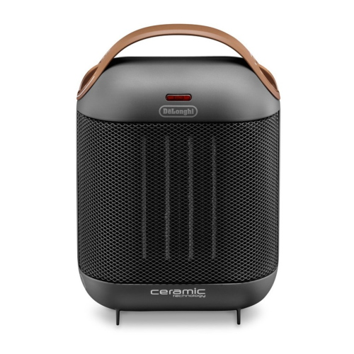 DeLonghi HFX30C18.AG Interno Nero, Grigio 1800 W Riscaldatore ambiente elettrico con ventilatore