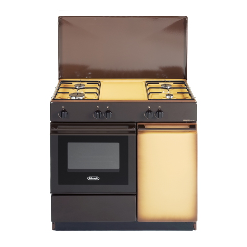 De’Longhi SGK 854 NM cucina Gas Beige, Marrone
