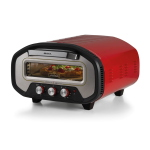 Ariete 3901 Da Gennaro Forno Per Pizza 2200W 430°C Pietra Refrattaria Rosso
