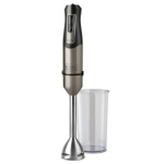 Black & Decker BXHB1200E Frullatore Ad Immersione Minipimer 1200W Nero Acciaio inox