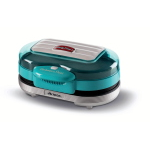 Ariete 205 Party Time Macchina Per Hamburger 1200W Doppie Piastre Antiaderenti Celeste