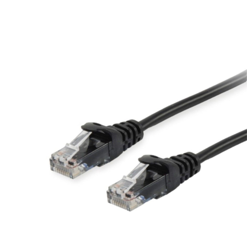 Equip Cavo Rete LAN Cat.6 5M Nero Mod.625454