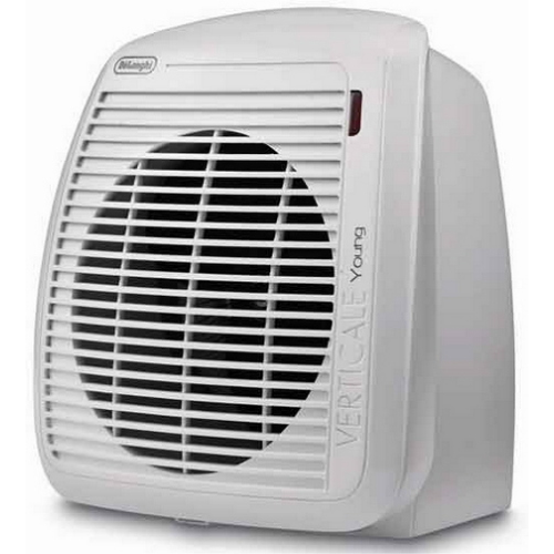 DeLonghi HVY1020.W stufetta elettrica Interno Bianco 2000 W Riscaldatore ambiente elettrico con ventilatore