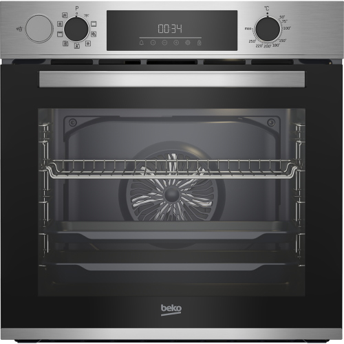 Beko BBIS12300XDE: Forno Beyond Multifunzione Assistito a Vapore SteamAssist, b300, 9 Funzioni