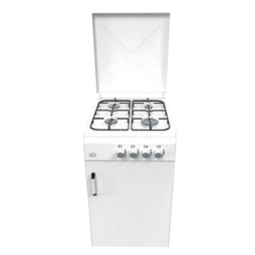 DCG Eltronic EKP2400 cucina Gas Bianco