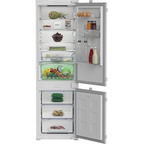 Beko B7BCNA296HS Frigorifero Combinato Da incasso 270 L Bianco Classe C