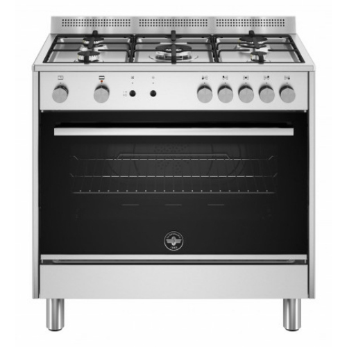 Bertazzoni La Germania Futura FTR965GXV/24 cucina Elettrico/Gas Gas Nero, Acciaio inox