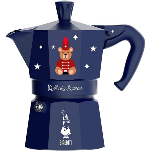 Bialetti Moka Express Blu Magico Ricordo 3 Tazze