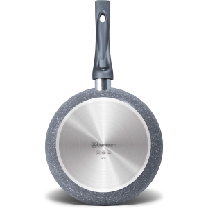 Aeternum Bialetti Madame Petravera 3.0, Padella Antiaderente, Ideale per Induzione 26cm Grigio