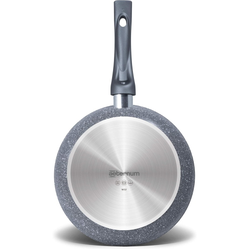 Aeternum Bialetti Madame Petravera 3.0, Padella Antiaderente, Ideale per Induzione 26cm Grigio