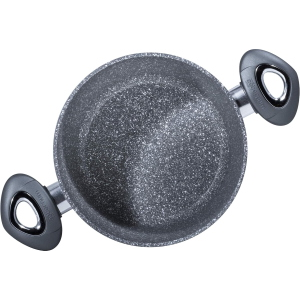 Bialetti Aeternum, Madame Petravera 3.0, Pentola Antiaderente, Ideale per Induzione, 24cm Grigio
