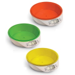 Innoliving INN-133O Bilancia da cucina con ciotola colore verde