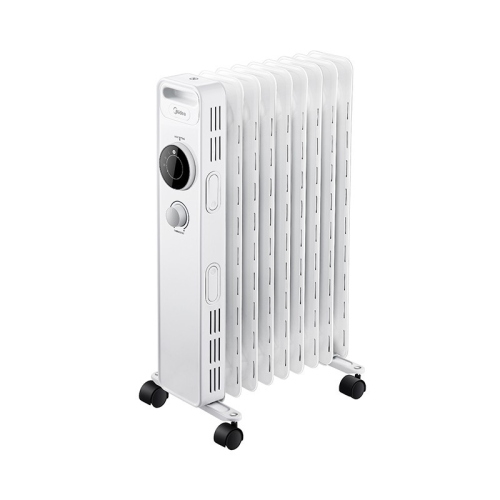 Midea NY2009-20M Radiatore Olio 9 elementi Potenza 2000 Watt con Termostato