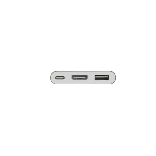 Nilox NLX-TC-HDMIUSBT Mini Docking Station Universale 4K Argento