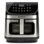 G3 Ferrari G10215 friggitrice Singolo 9 L Indipendente 2200 W Friggitrice ad aria calda Nero Acciaio inox