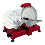 RGV 25 Special Edition affettatrice Elettrico 140W Rosso, Acciaio inox Alluminio 25Cm