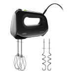 Braun HM 2110 BK Sbattitore manuale 500W 4 velocità Nero