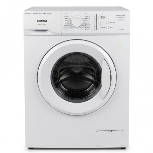 Nikkei SN610IS Lavatrice Slim 6 Kg Classe A-10% 42 cm 1000 giri Inverter Vapore