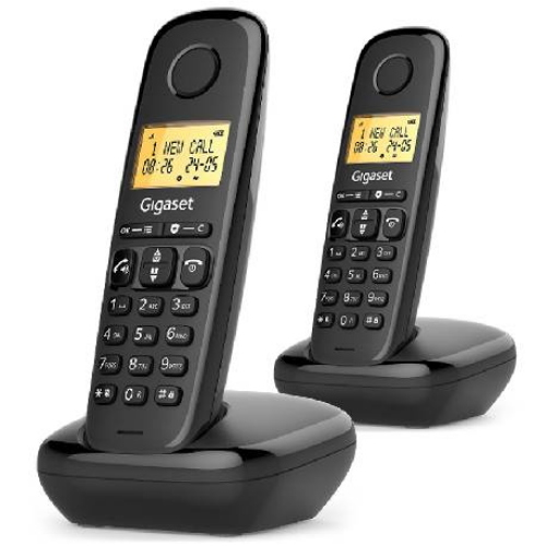 Gigaset Start 100 Duo Cordless Black L36852-H3206-K101