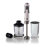 Ariete 602 Frullatore a immersione Moderna, 1000W, 10 velocità + turbo, Accessori inclusi Bianco