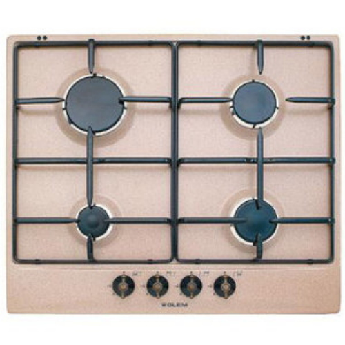 Glem Gas GT64SA piano cottura Sabbia Da incasso 60 cm 4 Fornelli